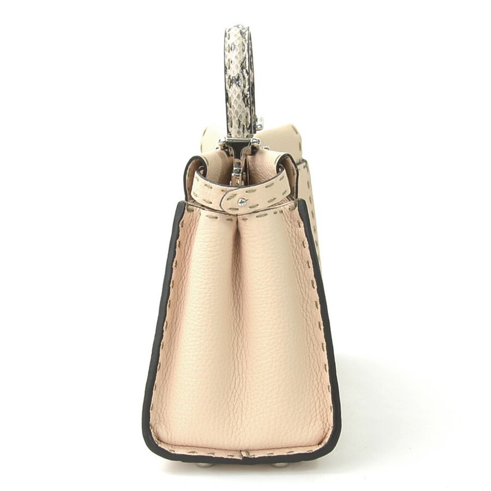 Fendi Crossbody Shoulder Small Python Bag Peekabo… - image 1